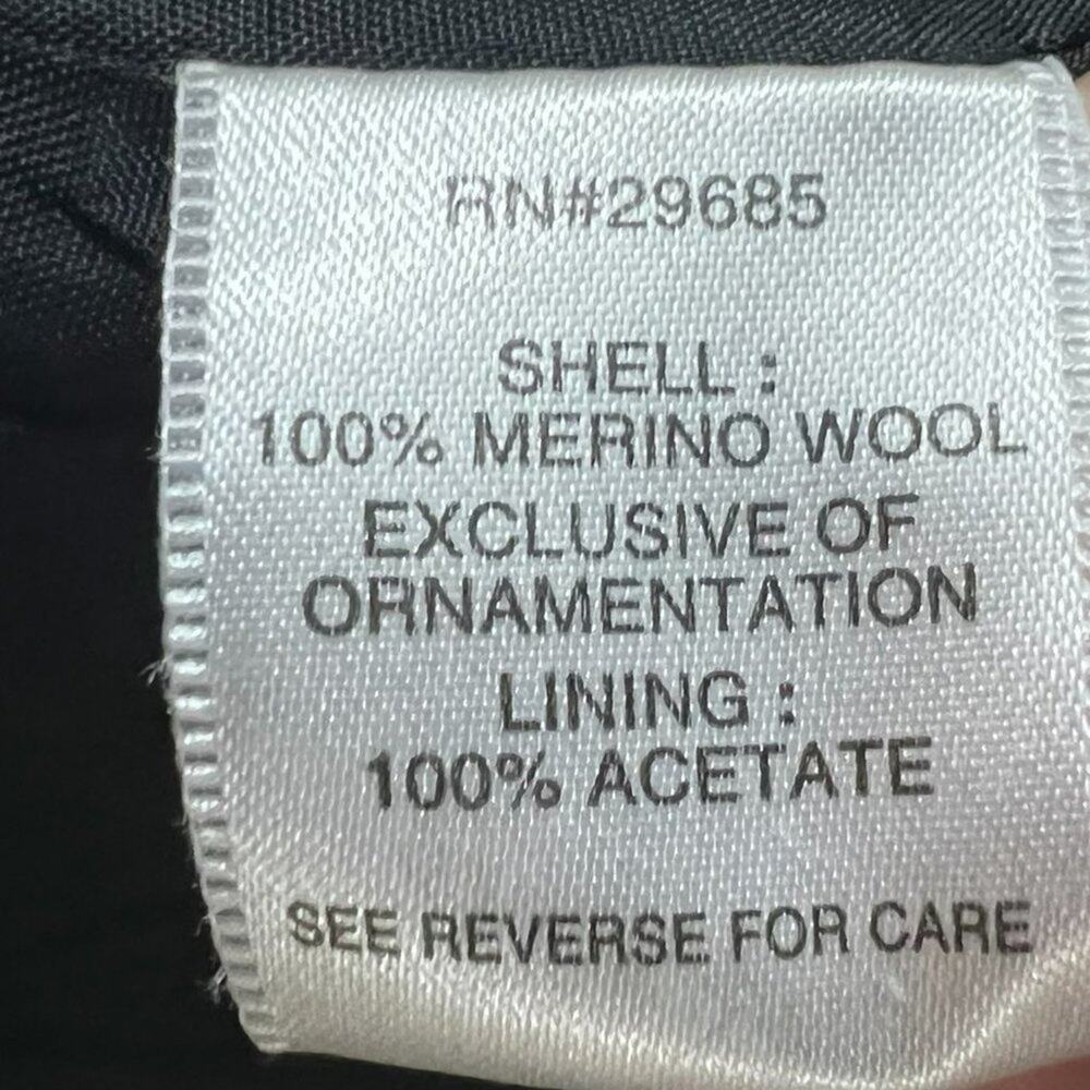 Pendleton Wool Blazer Jacket Black Small Petite W… - image 6